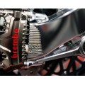 Motocorse 108mm (OE) Billet Fork Lowers (Caliper mounts) With Integrated Caliper Brake Ducts for Marzocchi For Ducati Diavel V4